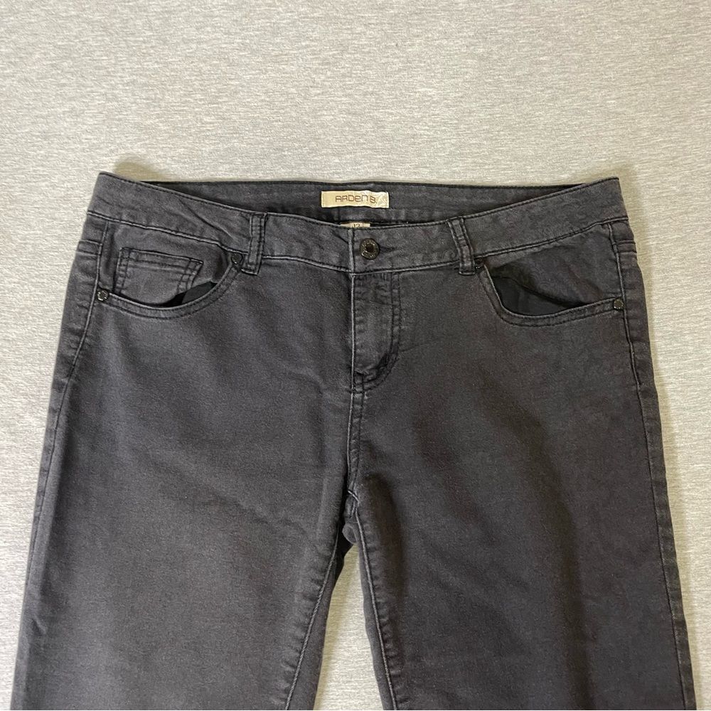 Arden B. Women's Stretchy Straight Leg Jeans - Size 12 - Picture 12 of 13
